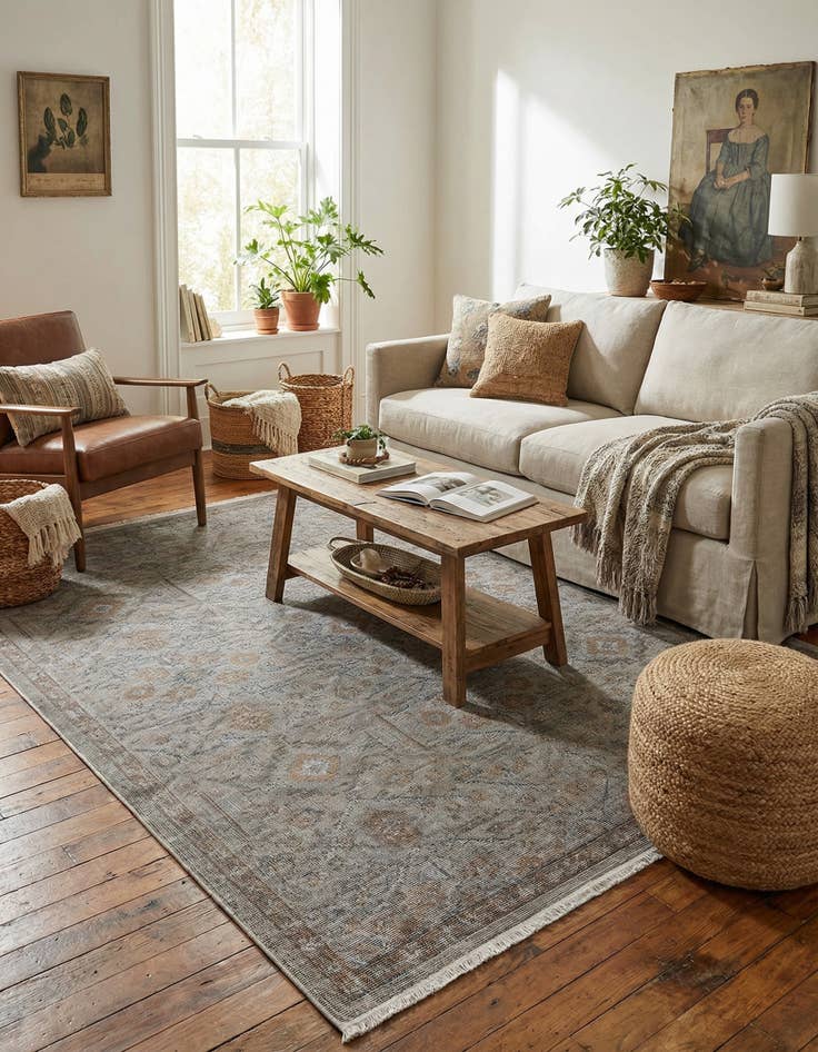 Detail image of  5' 5 x 7' 9 Lola Rug