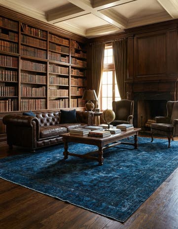 9' 10 x 13' 1 Hand Knotted Ultra Vintage Persian Wool Rug