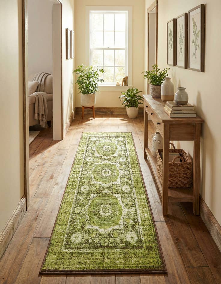 Detail image of 3' x 9' 10 Ankara Runner Rug