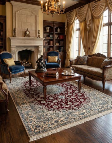 5' 4 x 8' 4 Nain Rug