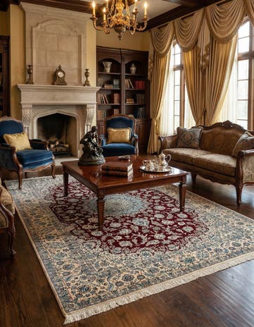 5' 4 x 8' 4 Nain Rug