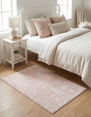 Pink Lennon Rug