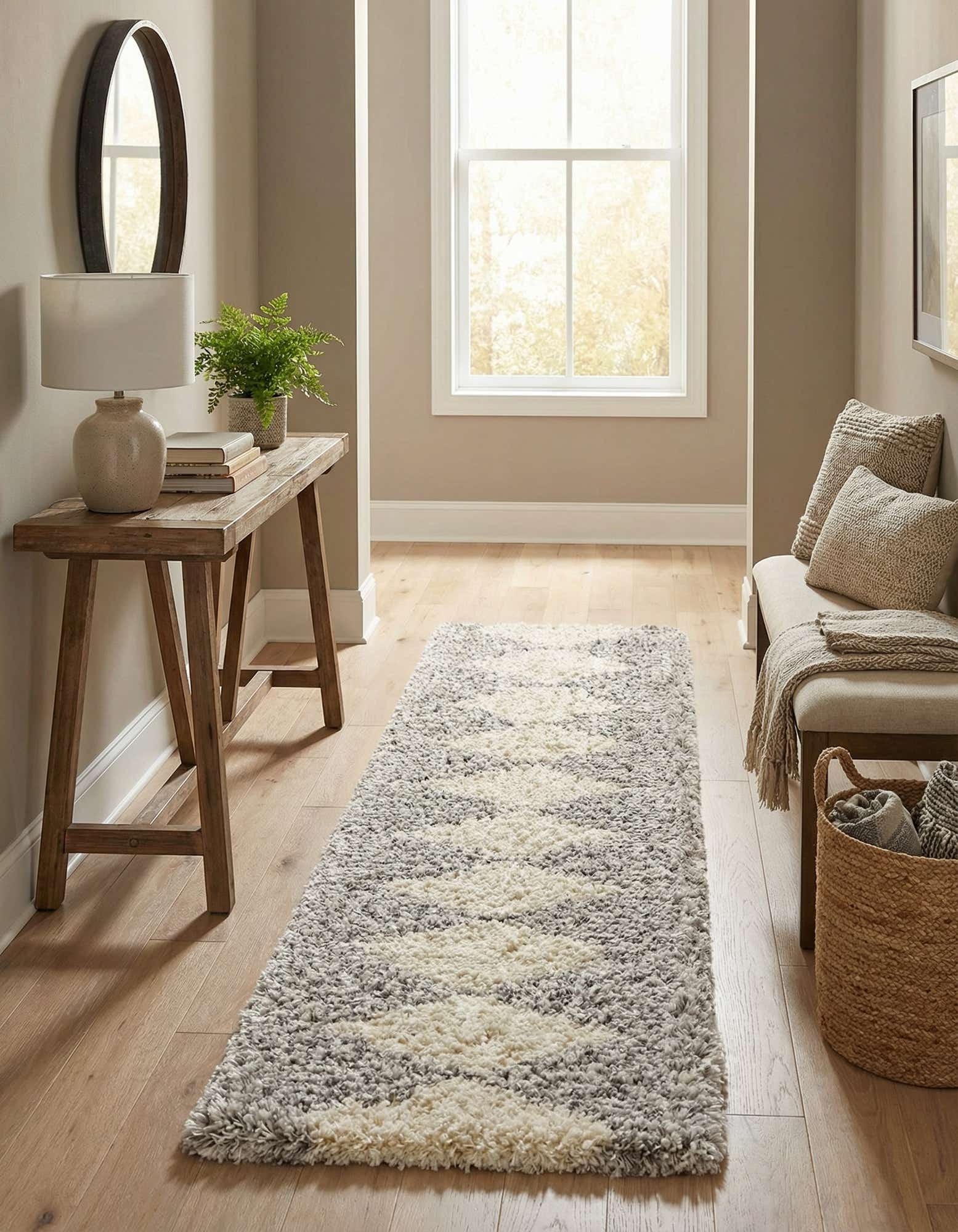 2' 7 x 12' Infinity Shag Runner Rug
