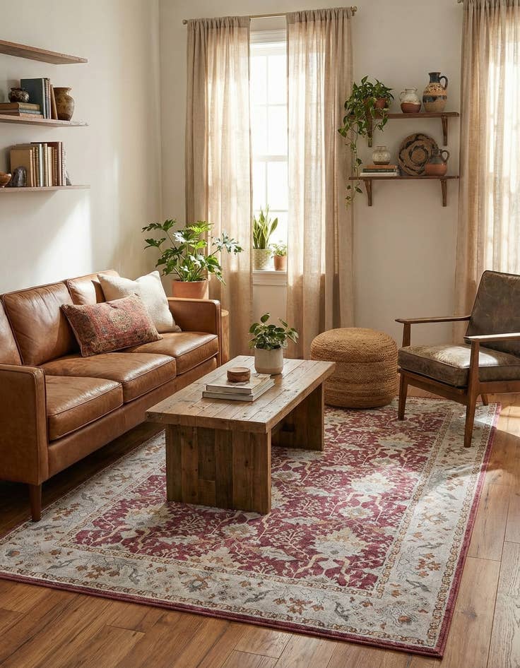 Detail image of 3' 6 x 5' 6 Timeless Rug