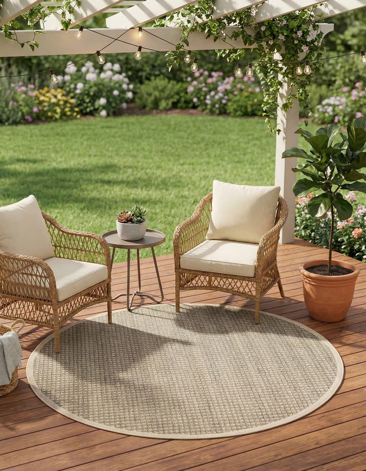 5' x 5' Easy-Clean Border Indoor / Outdoor...