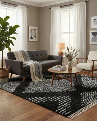  9' x 12' Serenity Shag Rug