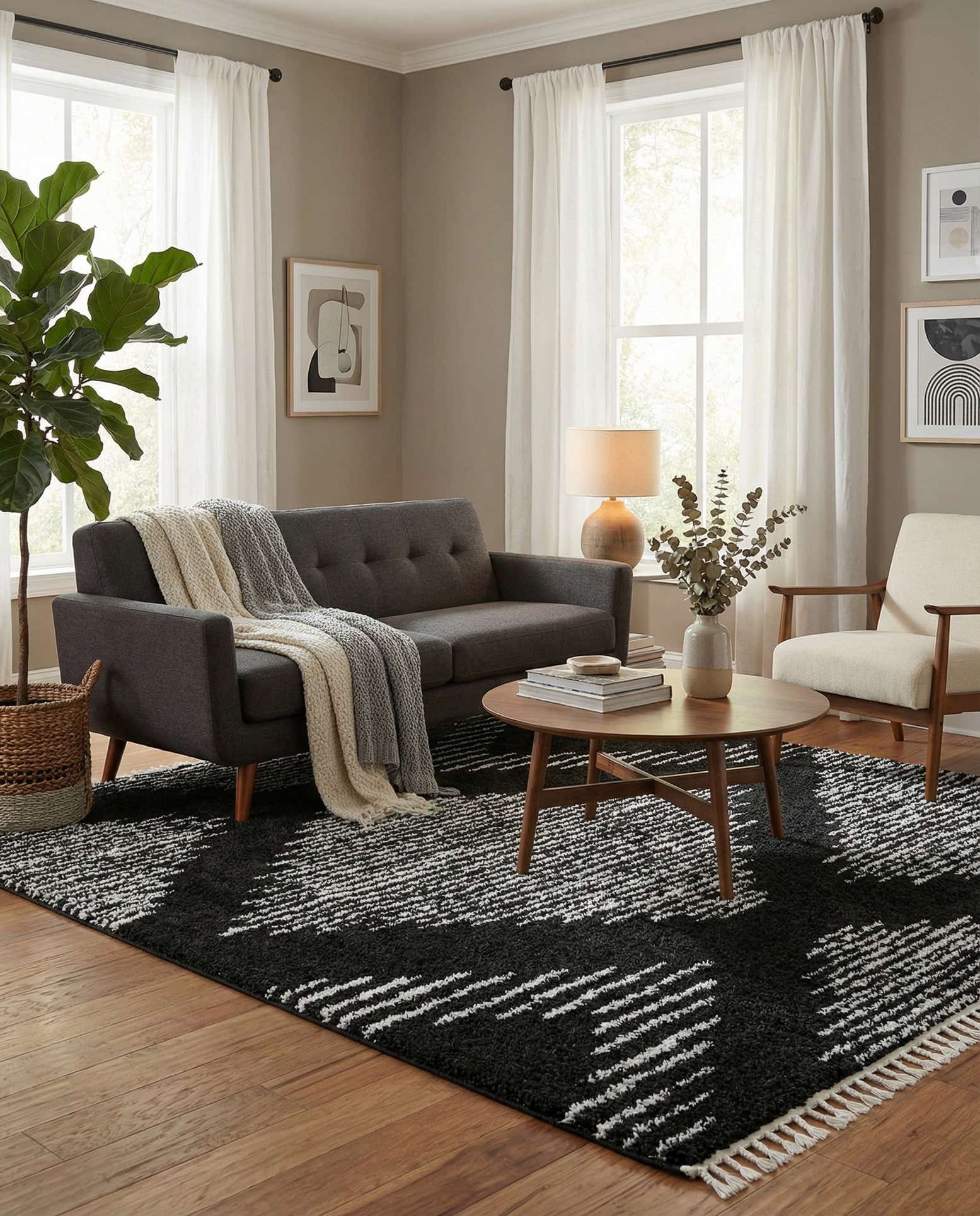 9' x 12' Serenity Shag Rug