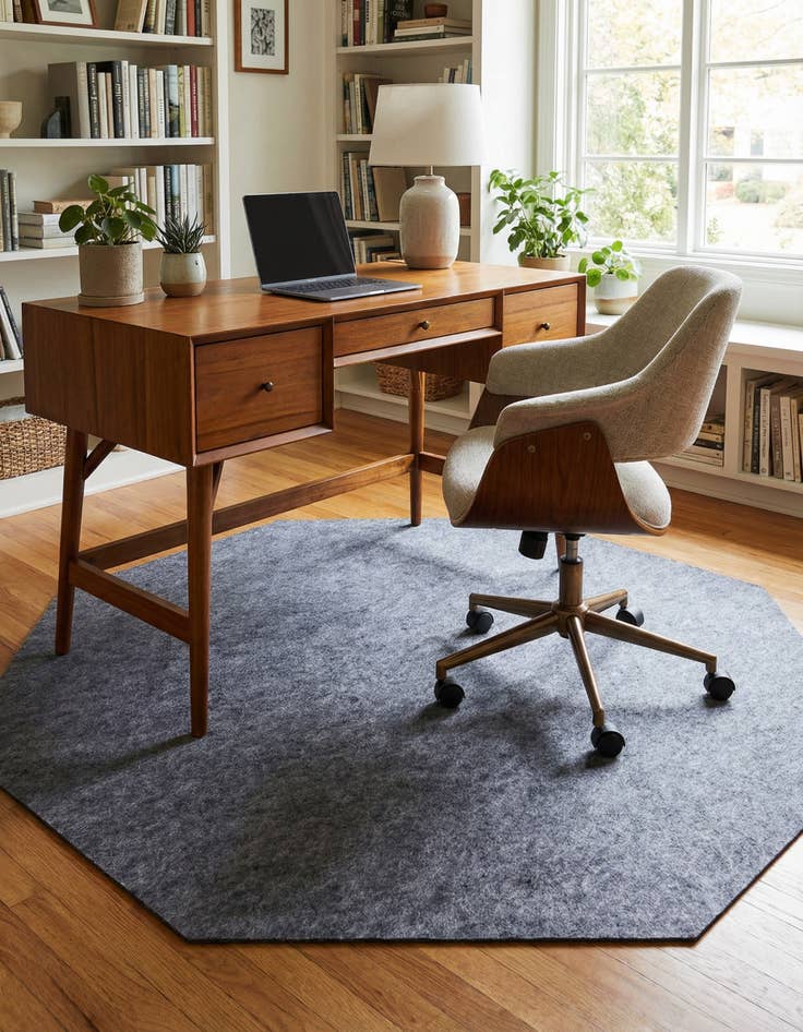 Detail image of 5' x 5' Octagon Uni-Luxe Rug Pad