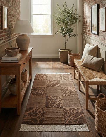 2' 7 x 4' 11 Hand Knotted Darya Wool Rug