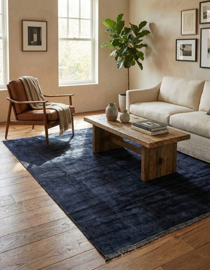 Detail image of  4' 2 x 6' 4  Hand Knotted Ultra Vintage Persian Wool Rug