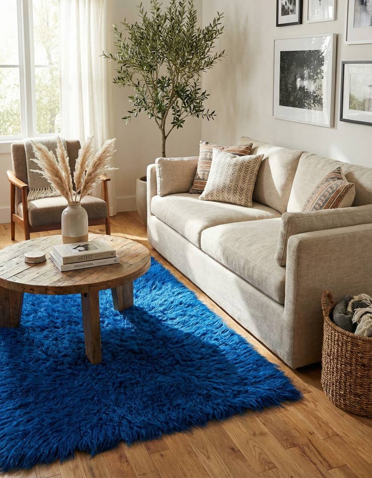 Detail image of 1' 9 x 3' 3  Hand Knotted Moroccan Wool Rug