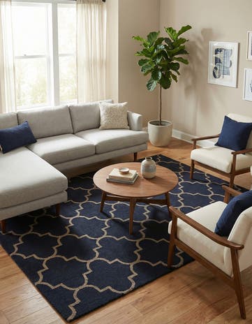 5' 1 x 8' Luna Wool Rug