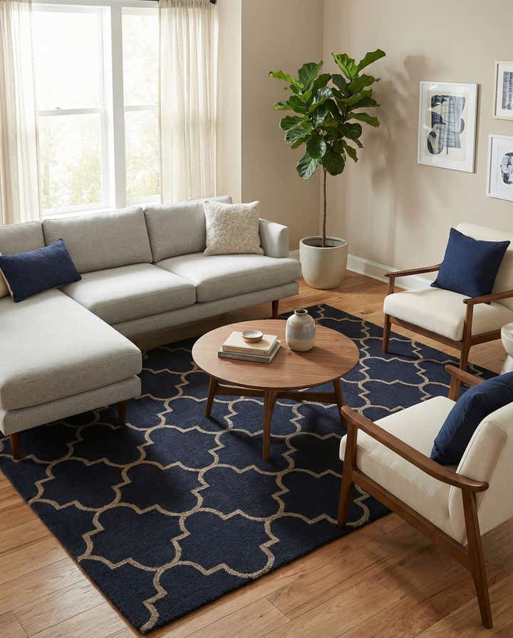 5' 1 x 8' Luna Wool Rug