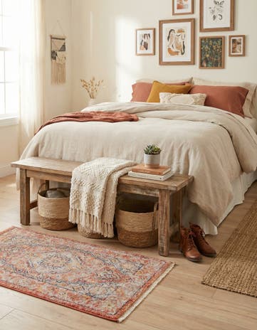 Brick Red Lola Rug