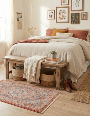 Brick Red Lola Rug