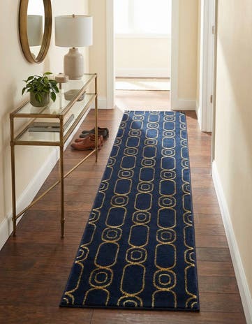 2' x 8' Vogue Geo Runner Rug