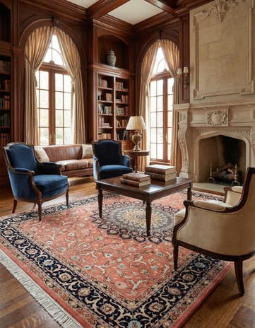 6' 7 x 10' 2 Tabriz Rug