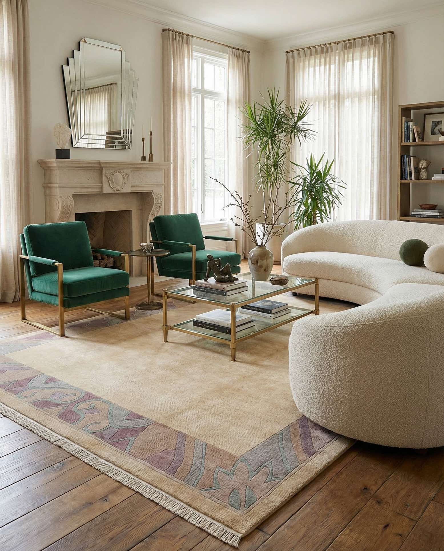 8' 4 x 11' 6 Hand Knotted Tibet Wool Rug