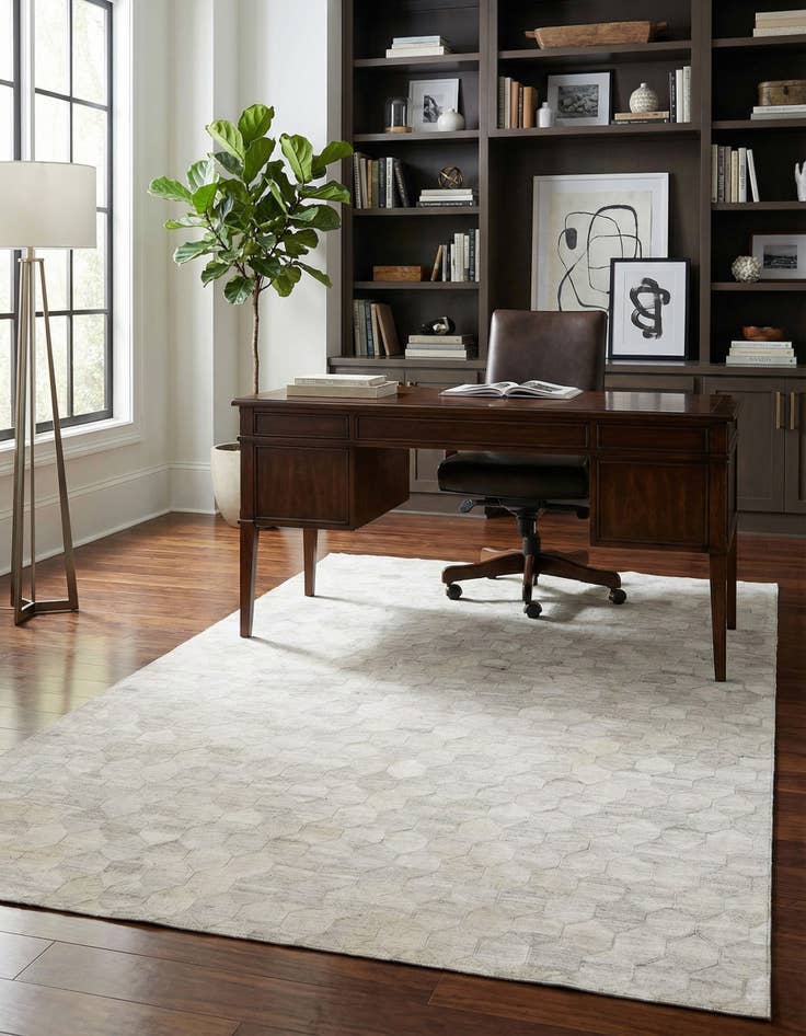 Detail image of  5' 1 x 8' Cowhide Rug