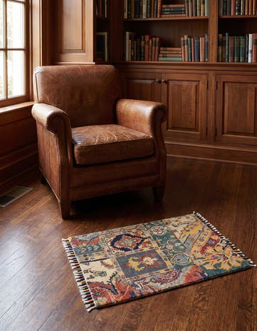 2' x 2' 11 Hand Knotted Ariana Ziegler Rug