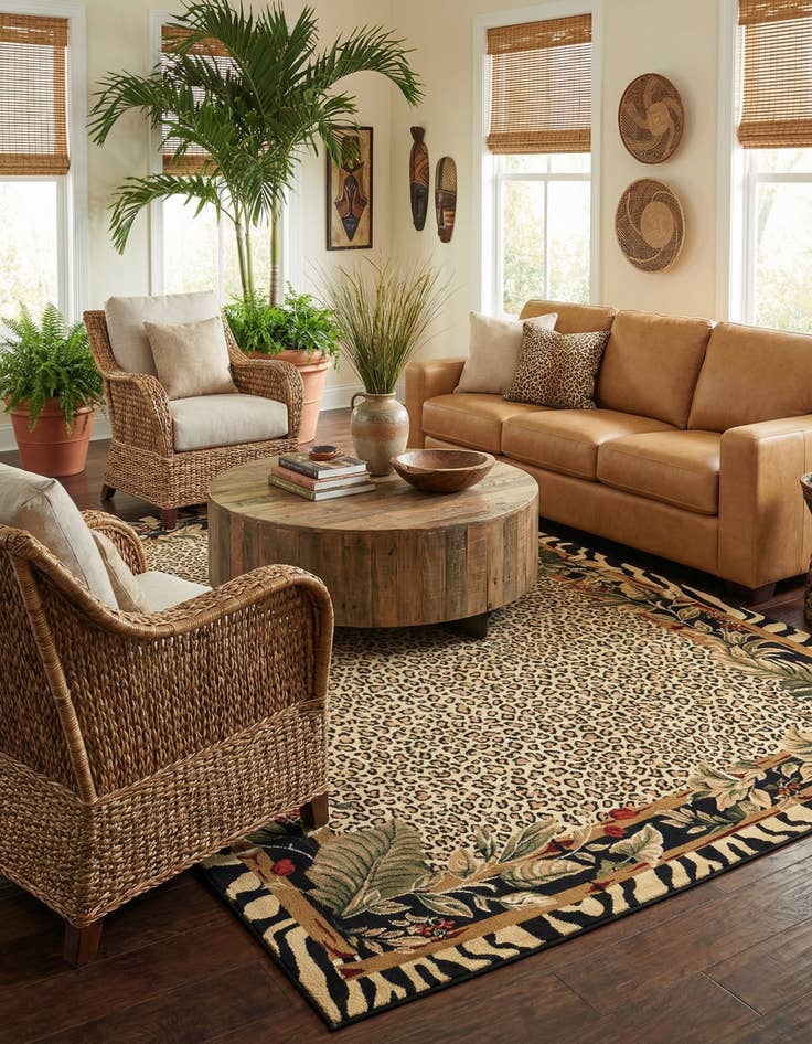 Detail image of 9' x 12' Safari Rug