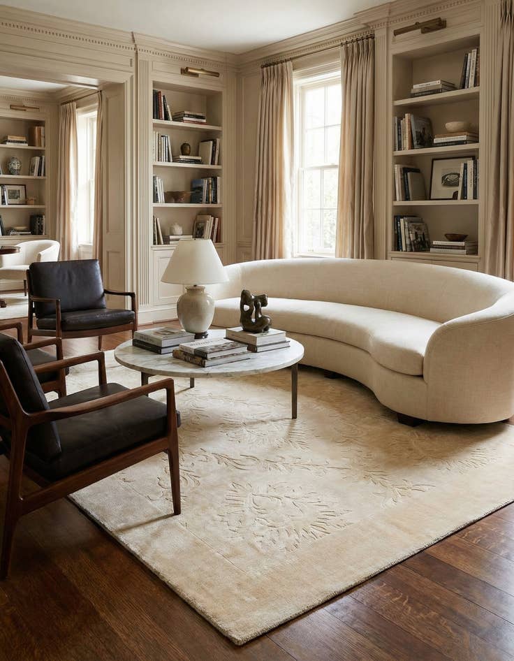 Detail image of 4' 6 x 6' 7 Darya Rug