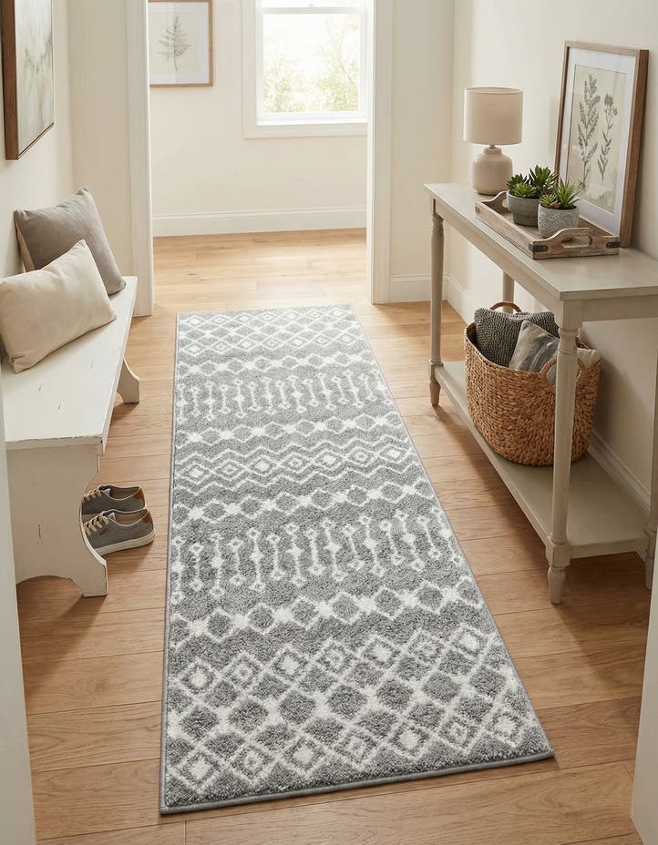 2' x 6' Moroccan Trellis Runner...