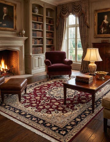 5' 1 x 6' 11 Tabriz Rug