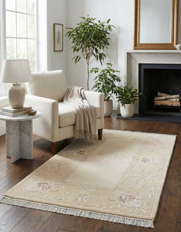 2' 7 x 4' 9 Hand Knotted Darya Rug