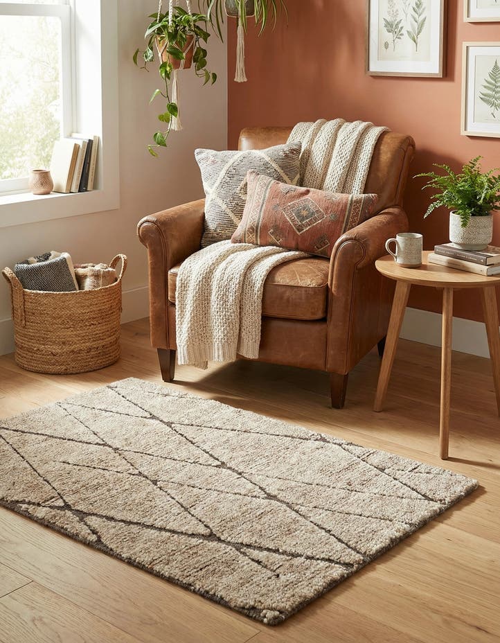 2' x 3' 1 Atlas Moroccan Wool Rug