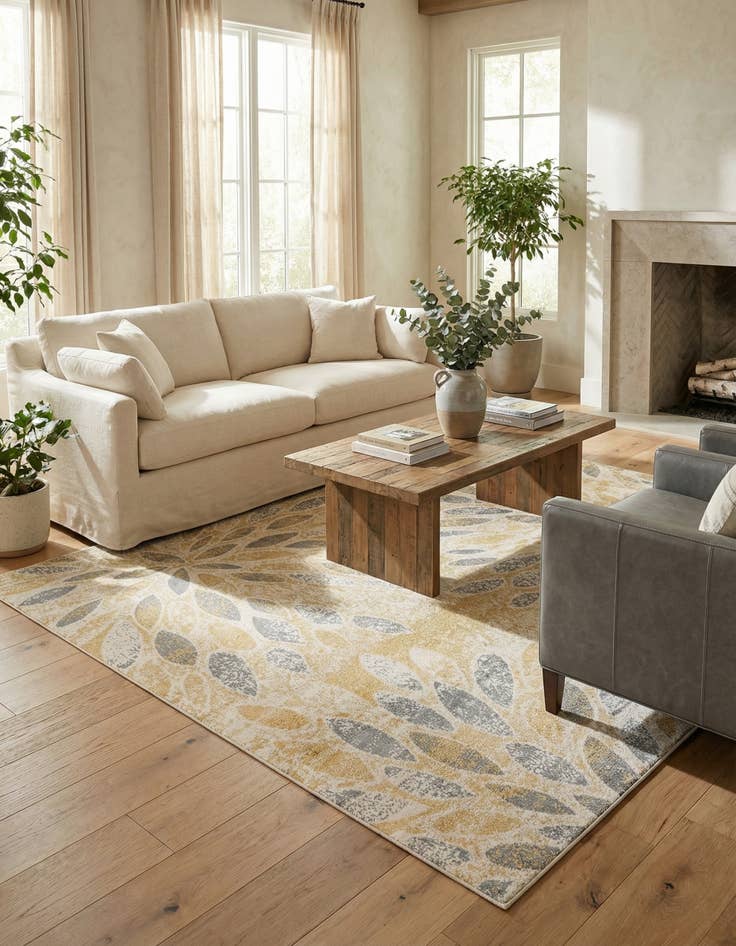 Detail image of 10' 2 x 10' 2 Charleston Square Rug