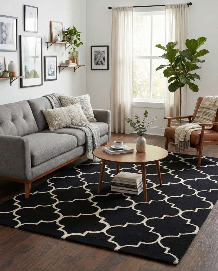 5' x 8' Luna Wool Rug