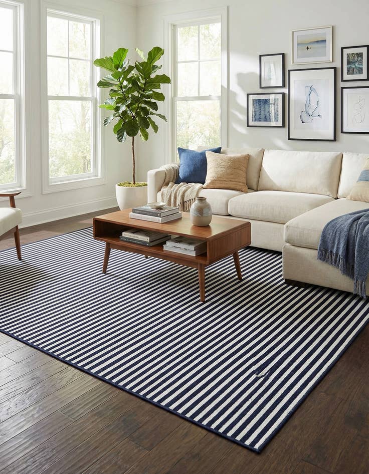 Detail image of  7' 10 x 10'  Washable Sabrina Soto Indoor / Outdoor Rug