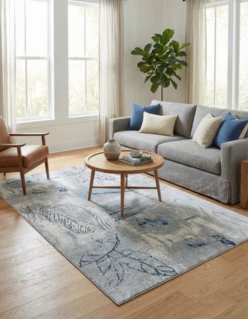 5' 3 x 8' Kamala Washable Rug