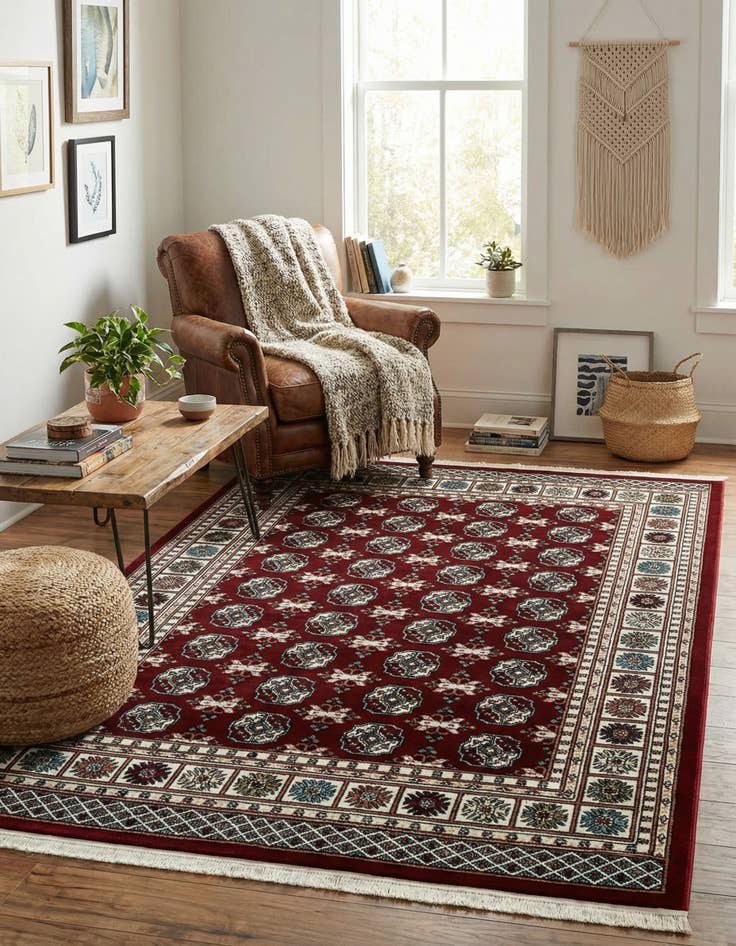 Detail image of  4' x 6' Nain Design Rug