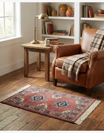 2' 7 x 4' 3 Hand Knotted Bokhara Rug