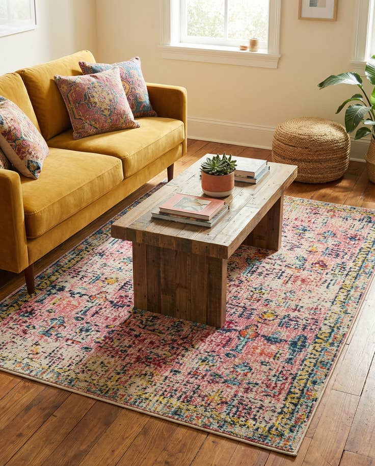 Detail image of 4' x 6' Washable Alta Rug