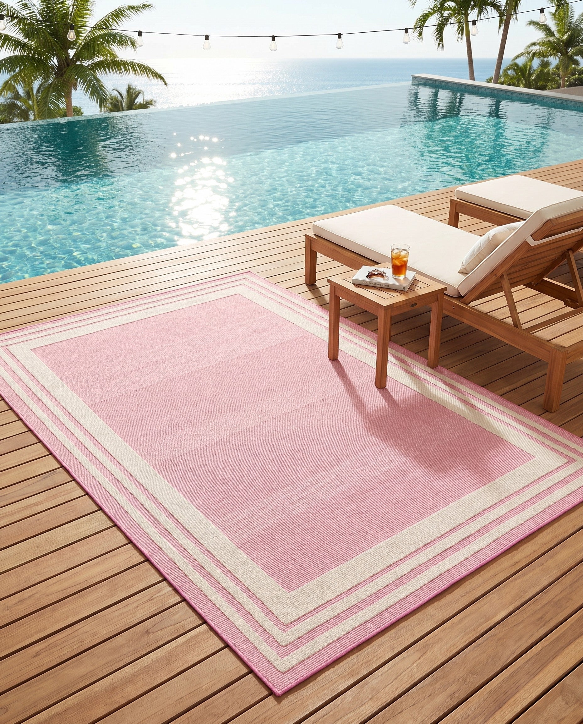 6' x 9' Easy-Clean Aruba Indoor / Outdoor Rug
