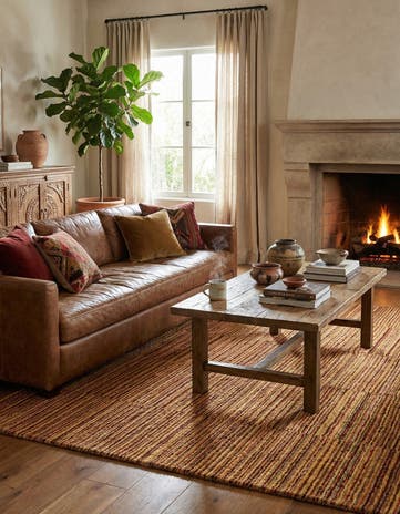 4' 5 x 6' 8 Juma Wool Rug