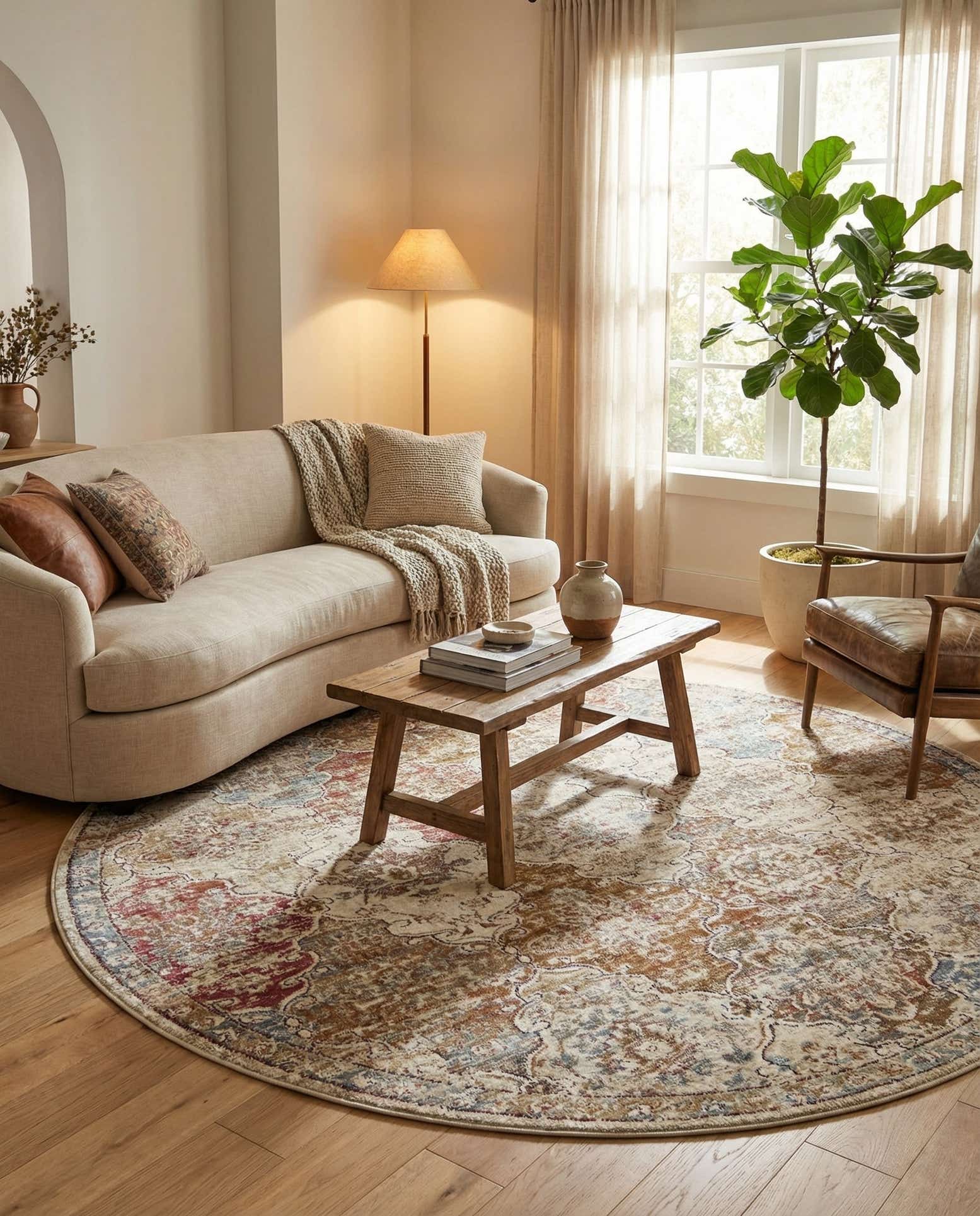 8' x 8' Lexington Round Rug