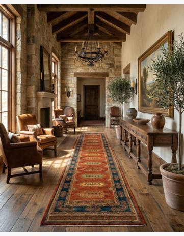 2' 9 x 13' 3 Luribaft Wool Runner Rug