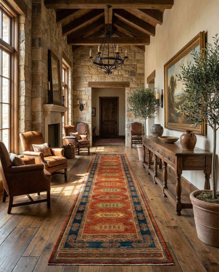 Detail image of 2' 9 x 13' 3 Luribaft Wool Runner Rug