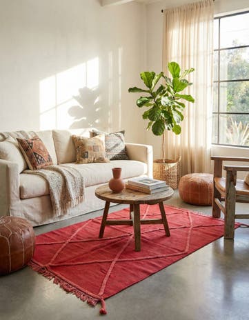 3' 2 x 5' Hand Woven Kilim Modern Wool Rug