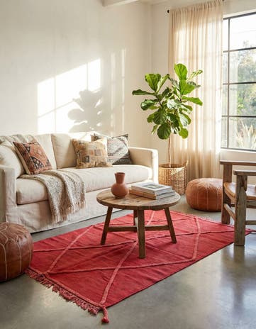 3' 2 x 5' Hand Woven Kilim Modern Wool Rug