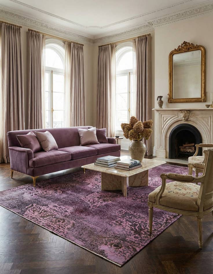 Detail image of 8' 2 x 12' 8 Vintage Royal Wool Rug