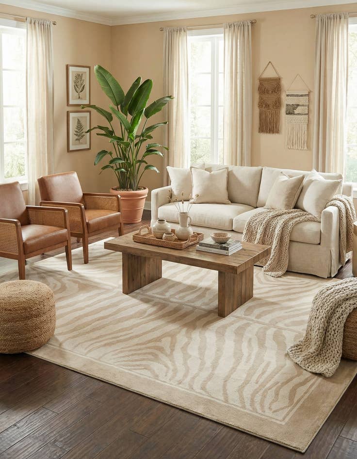 Detail image of 9' x 12' Safari Rug