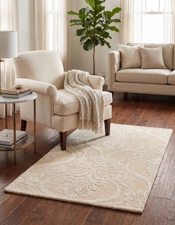 2' 9 x 4' 10 Hand Knotted Darya Wool Rug