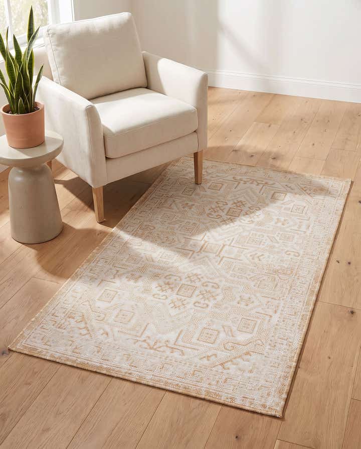 3' x 5' 3 Easy-Clean Aztec Indoor / Outdoor Rug