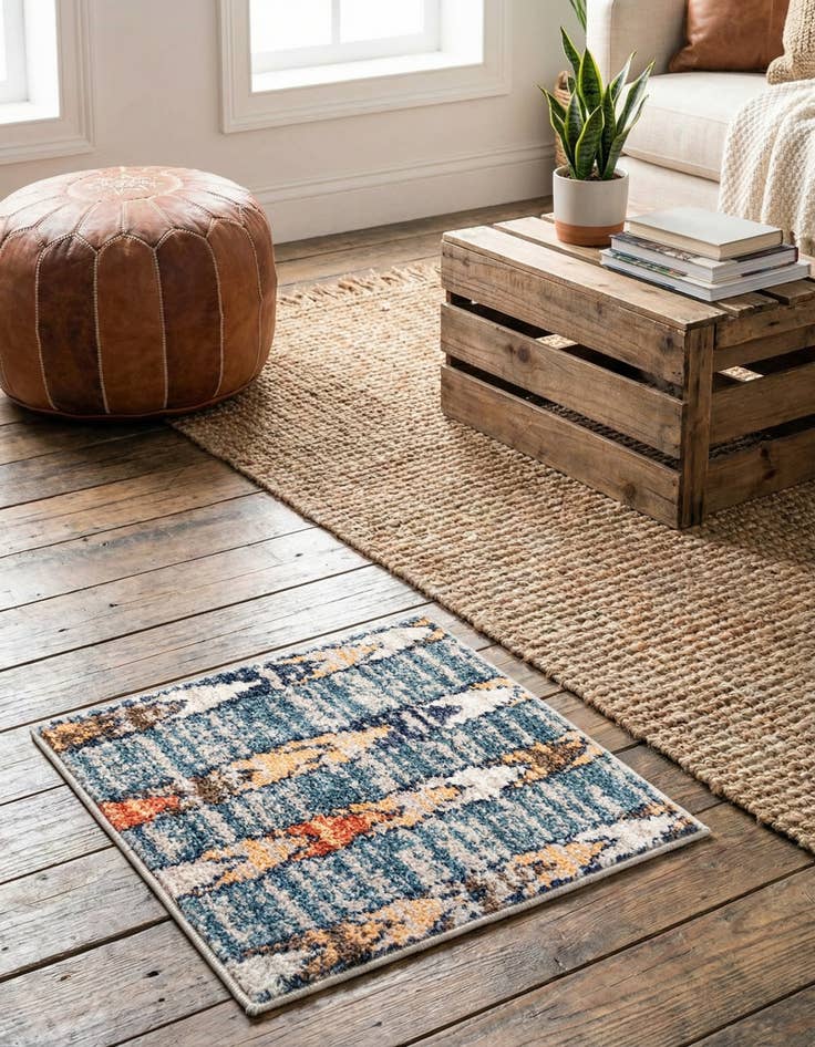 Detail image of  1' 4 x 1' 4 Aramis Sample Rug