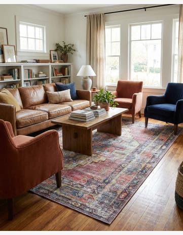 7' 3 x 10' Washable Maahru Rug